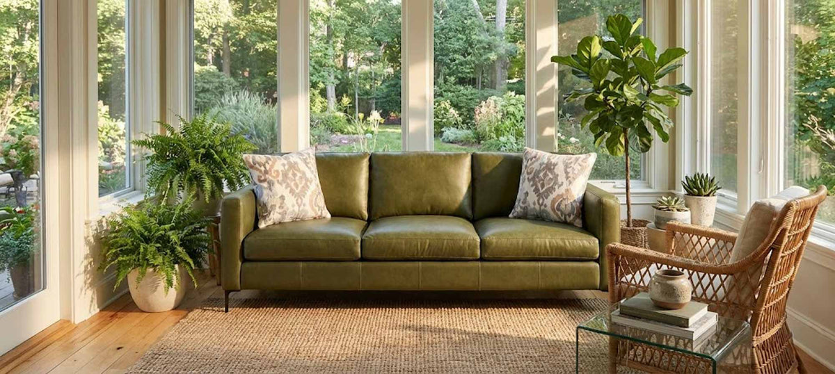 Balo Leather Loveseat - Prioka