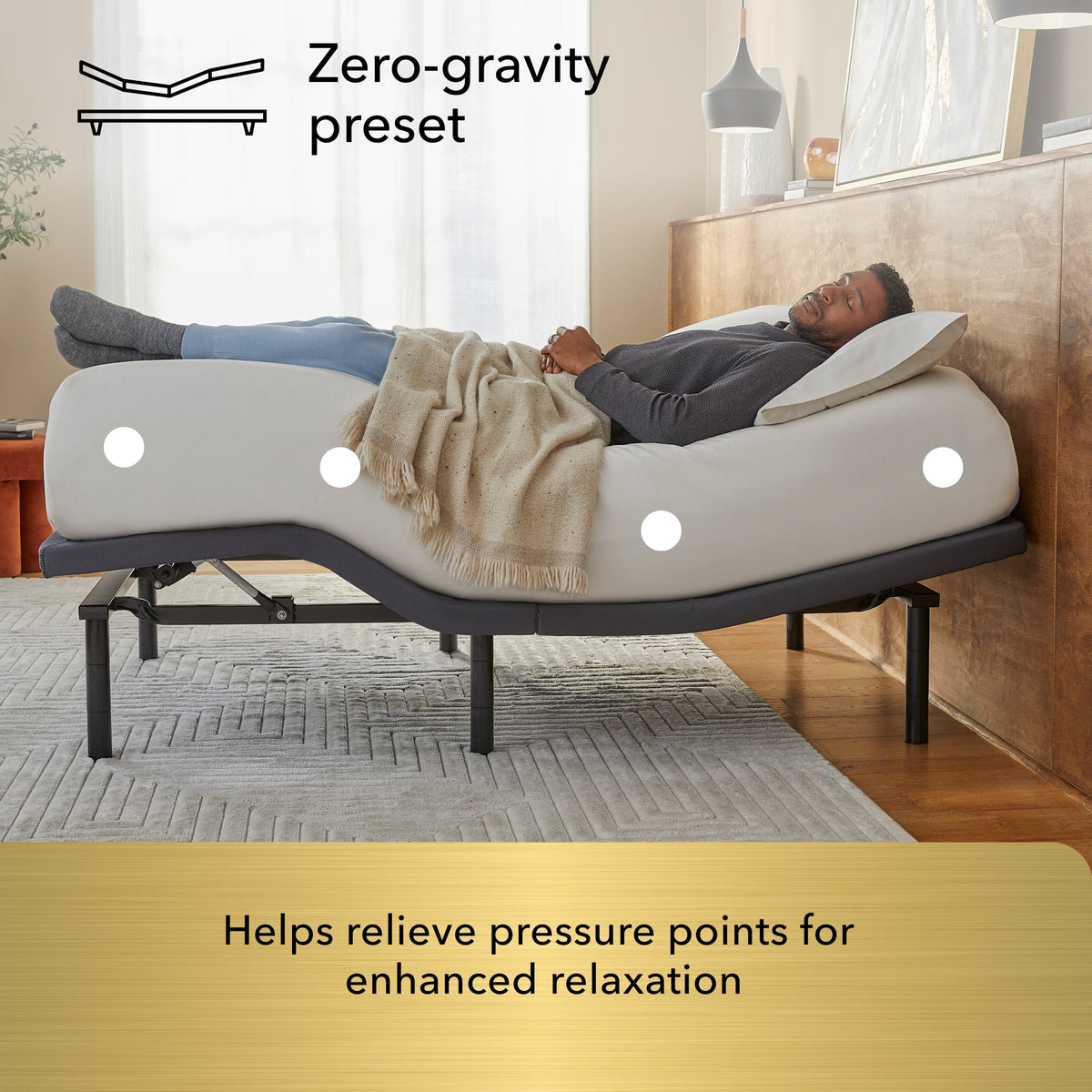 baselogic™ Gold Adjustable Base - Prioka