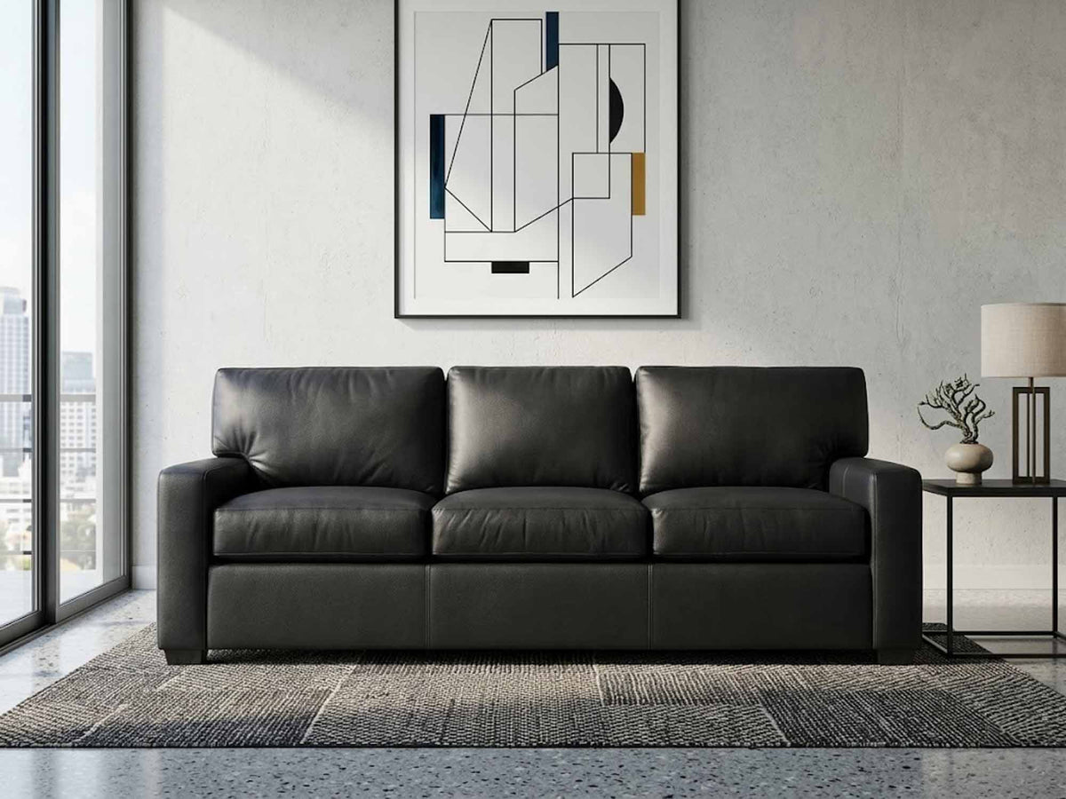 Bayview Leather Sofa - Prioka