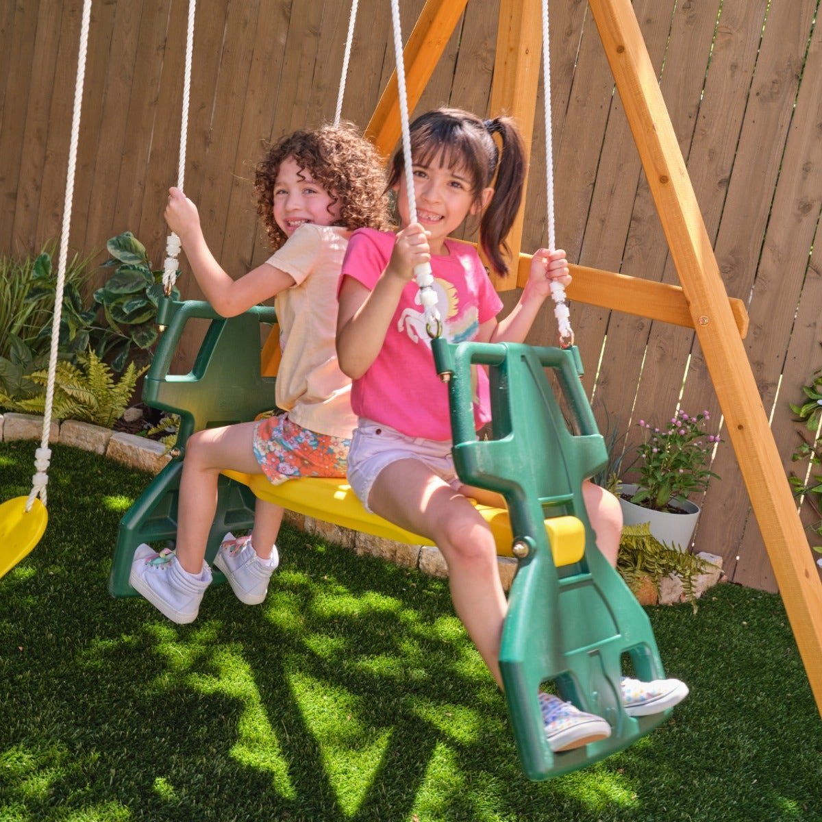 Bear Cave Lodge Swing Set – Installation Available - Prioka