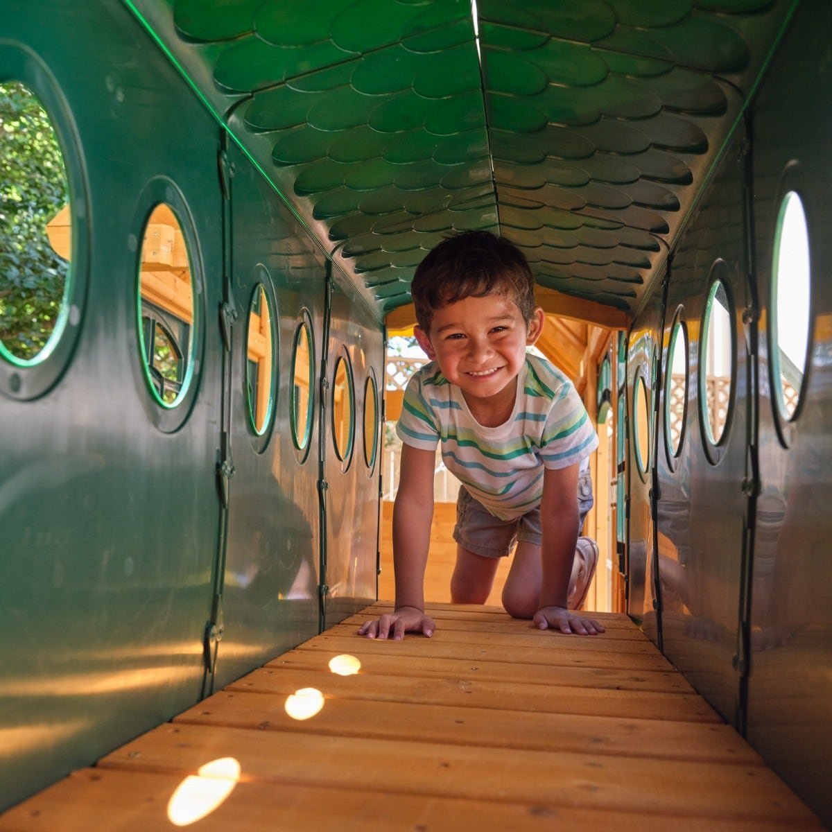 Bear Cave Lodge Swing Set – Installation Available - Prioka