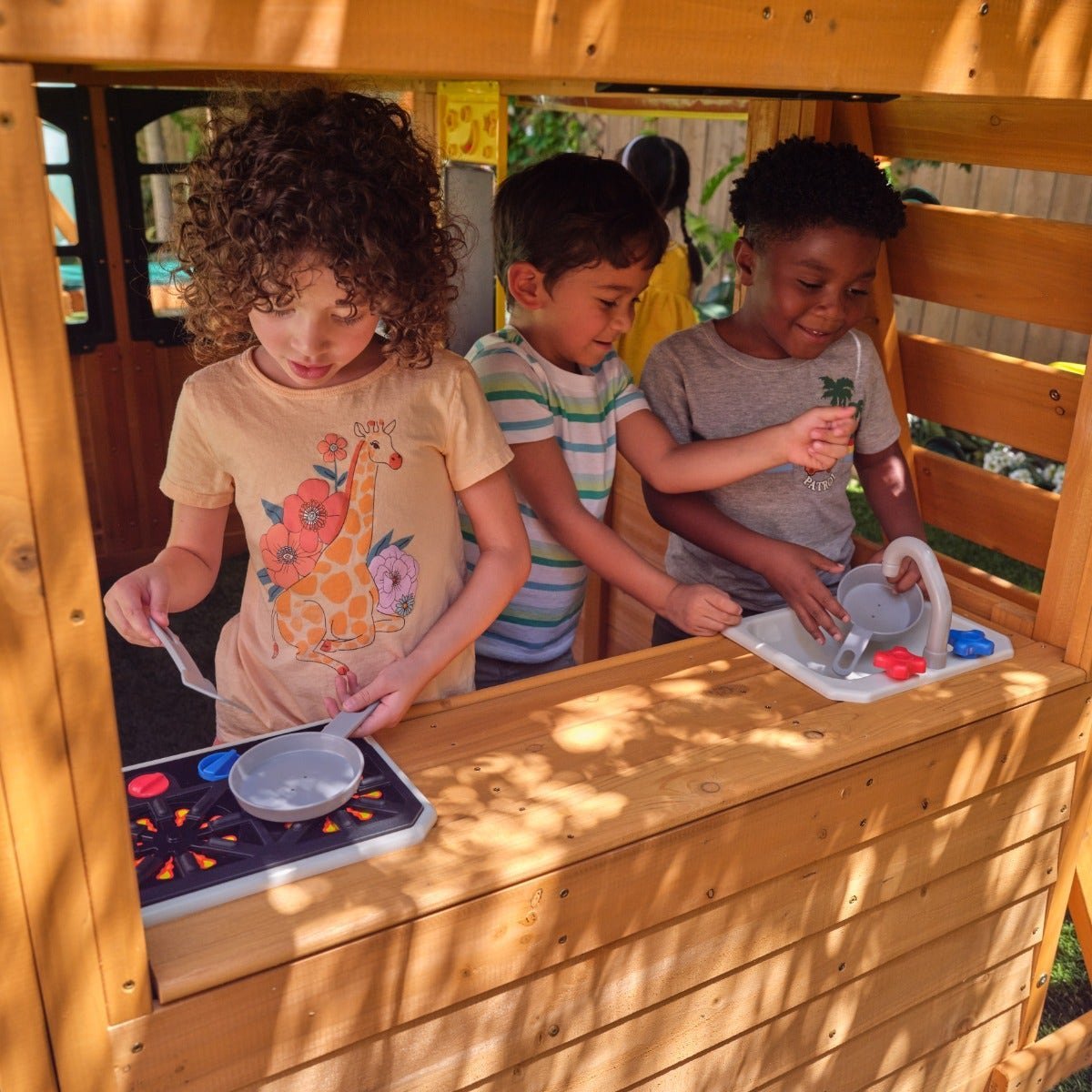 Bear Cave Lodge Swing Set – Installation Available - Prioka