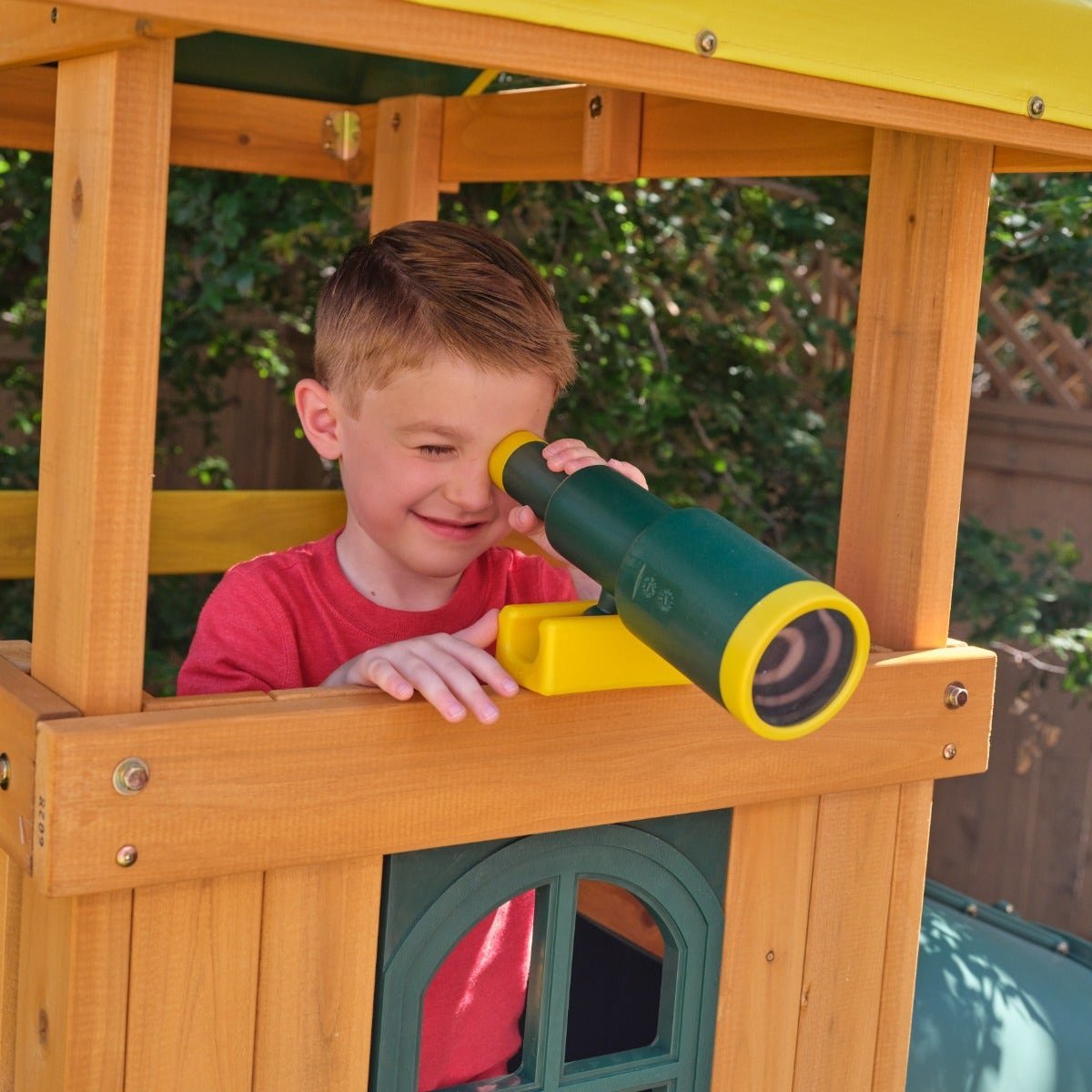 Bear Cave Lodge Swing Set – Installation Available - Prioka