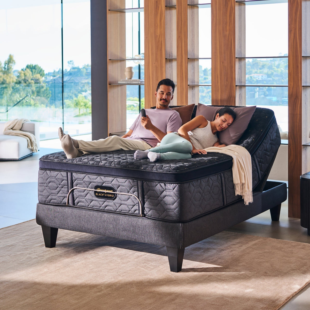 Beautyrest Black® Hybrid Series Four Firm Apex Top Mattress - Prioka