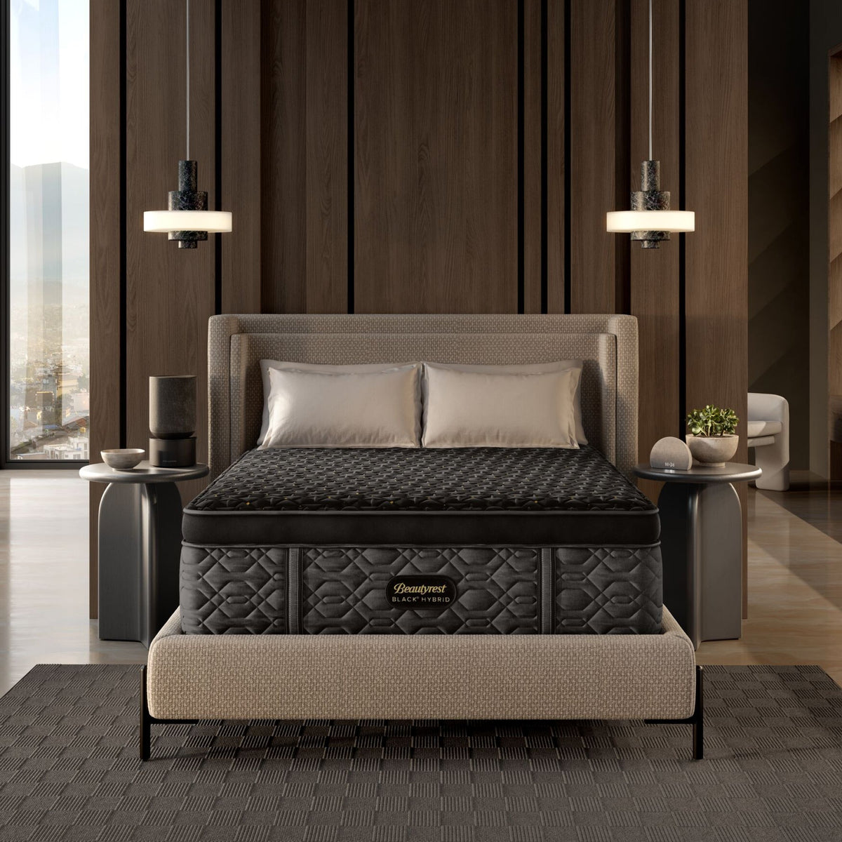 Beautyrest Black® Hybrid Series Four Firm Apex Top Mattress - Prioka