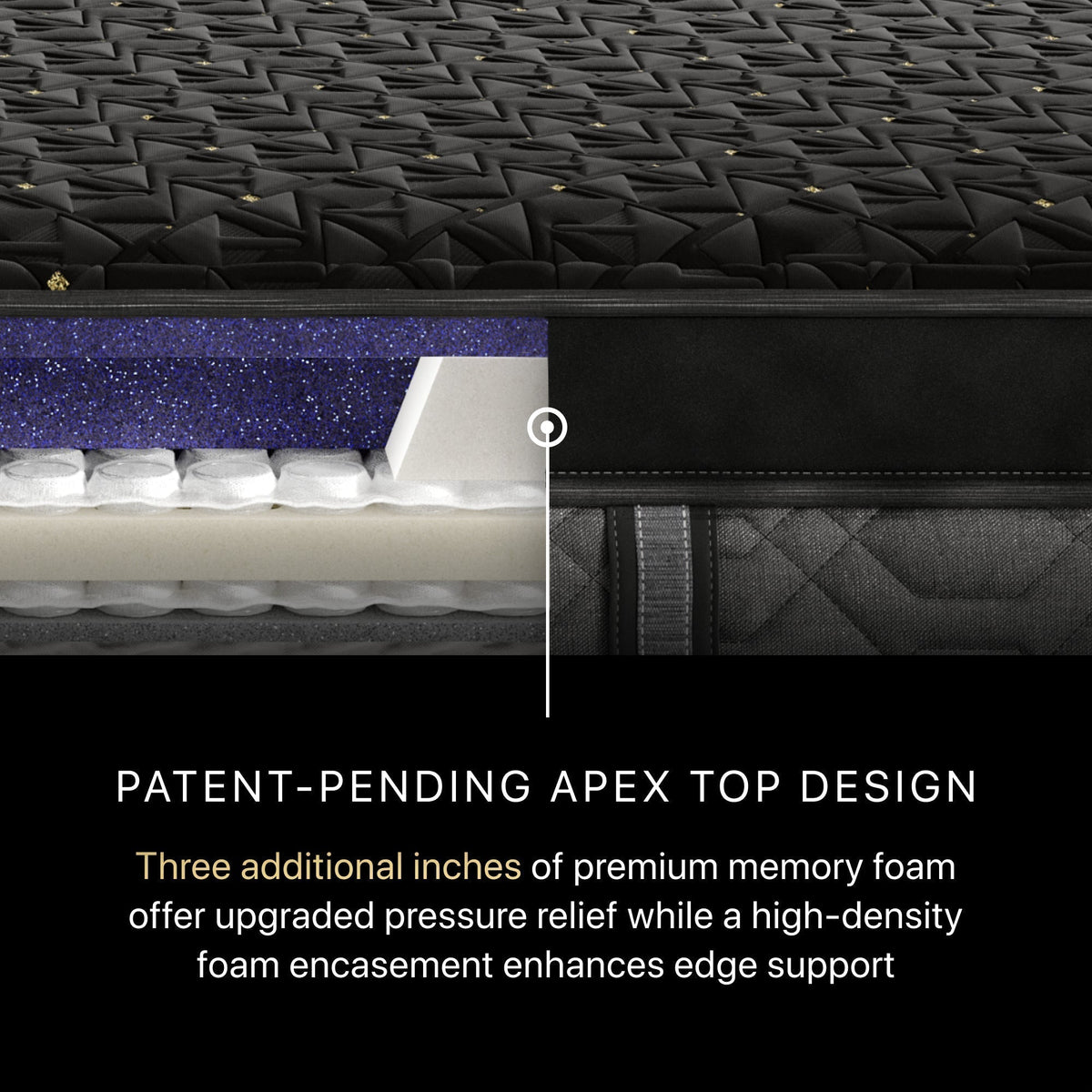Beautyrest Black® Hybrid Series Four Plush Apex Top Mattress - Prioka