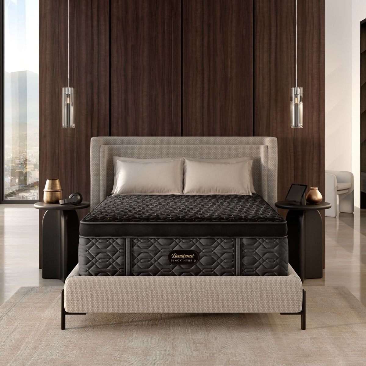 Beautyrest Black® Hybrid Series Four Plush Apex Top Mattress - Prioka