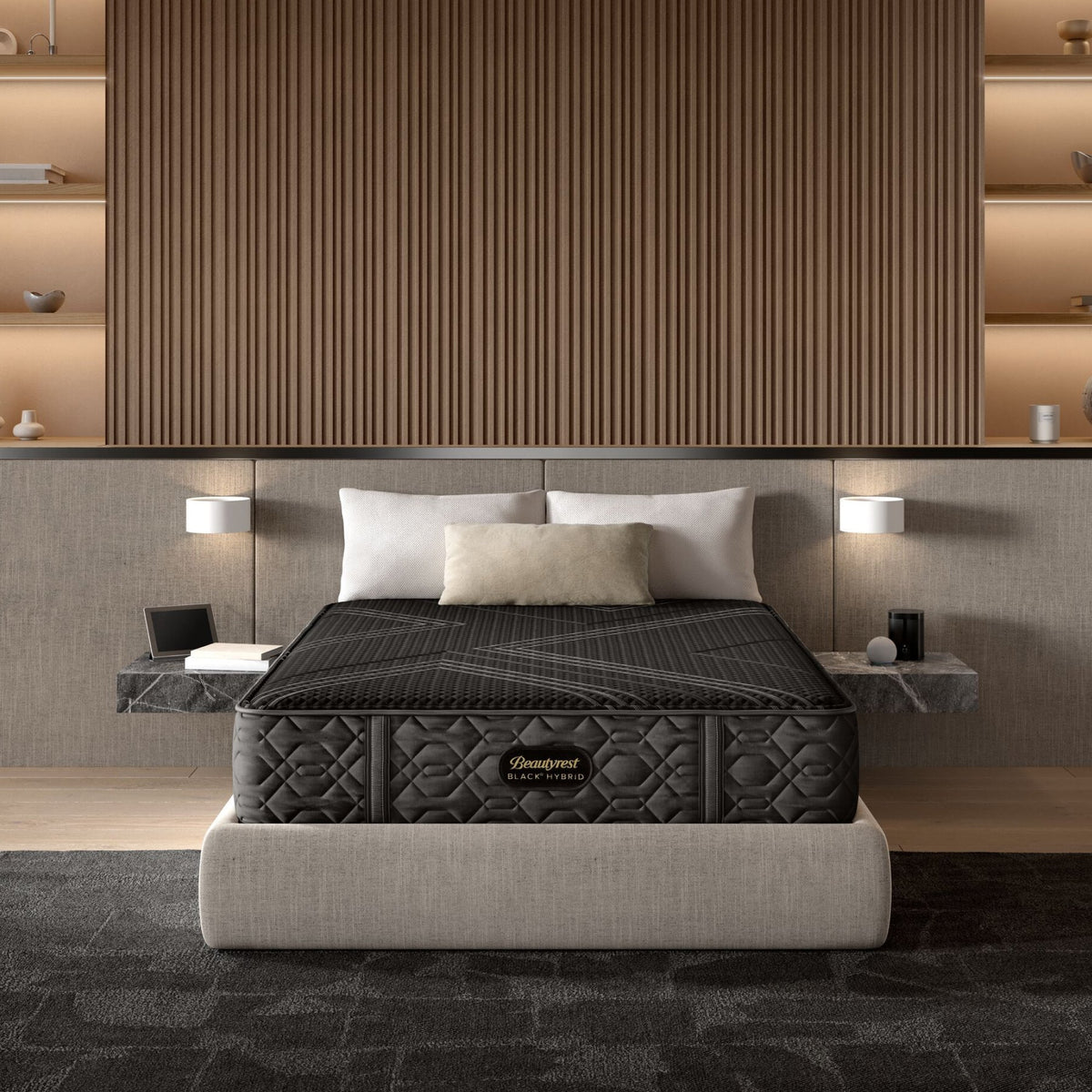 Beautyrest Black® Hybrid Series One Firm Mattress - Prioka