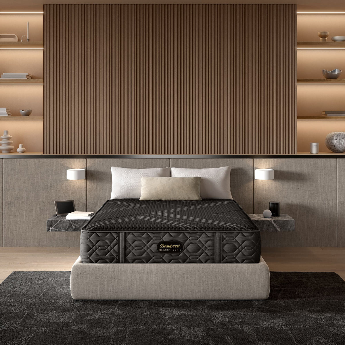 Beautyrest Black® Hybrid Series One Firm Mattress - Prioka