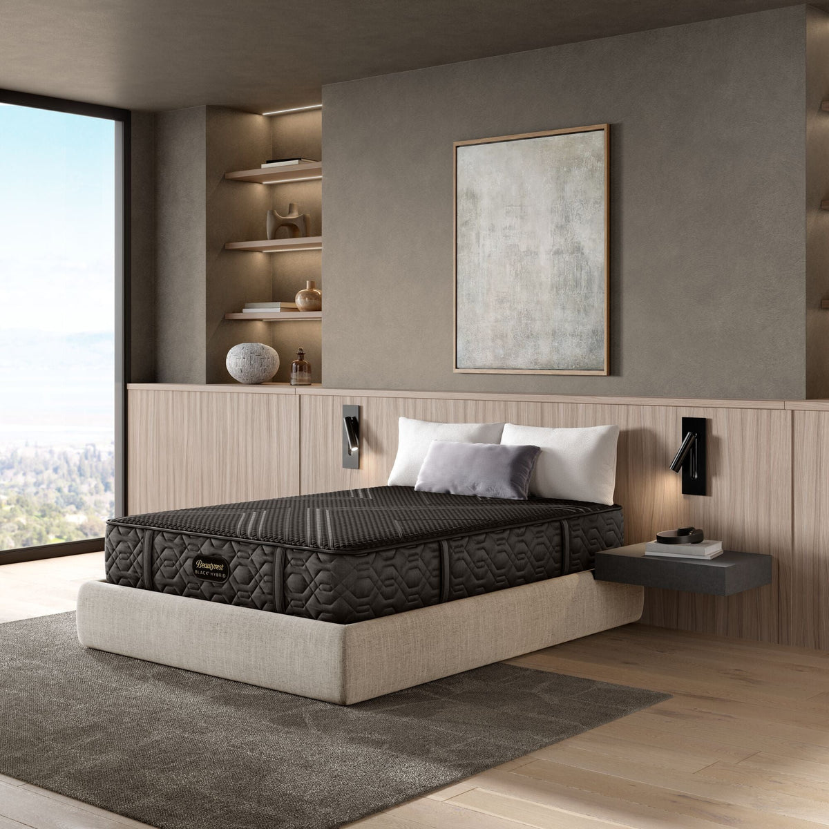 Beautyrest Black® Hybrid Series One Medium Mattress - Prioka