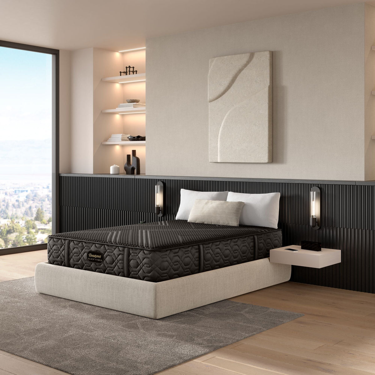 Beautyrest Black® Hybrid Series One Plush Mattress - Prioka