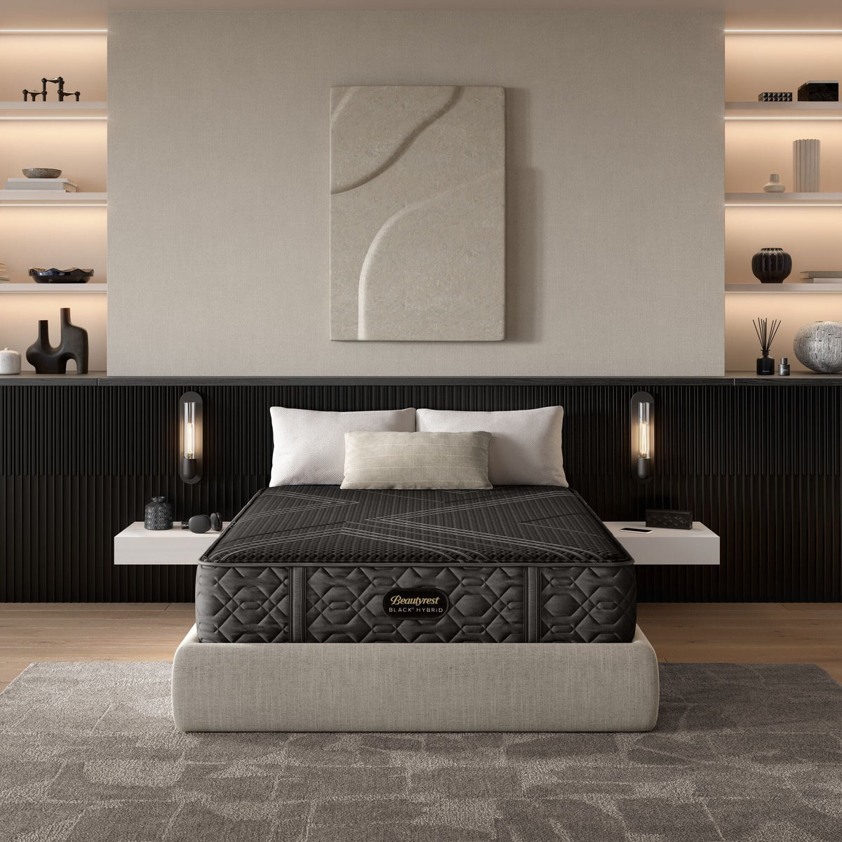 Beautyrest Black® Hybrid Series One Plush Mattress - Prioka