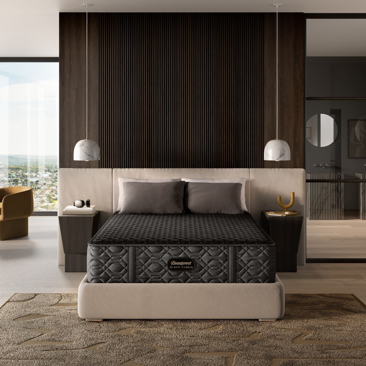 Beautyrest Black® Hybrid Series Three Firm Mattress - Prioka