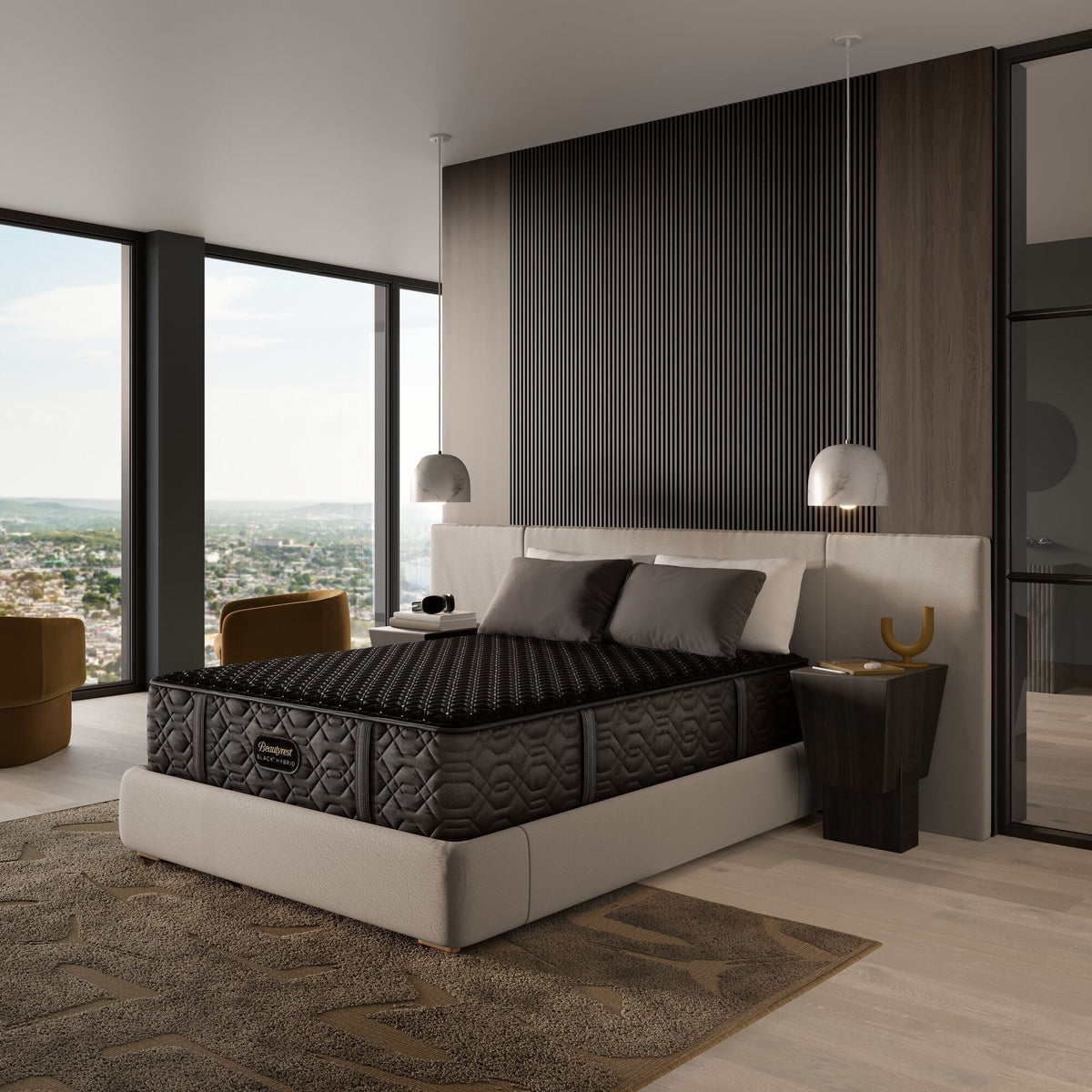 Beautyrest Black® Hybrid Series Three Firm Mattress - Prioka