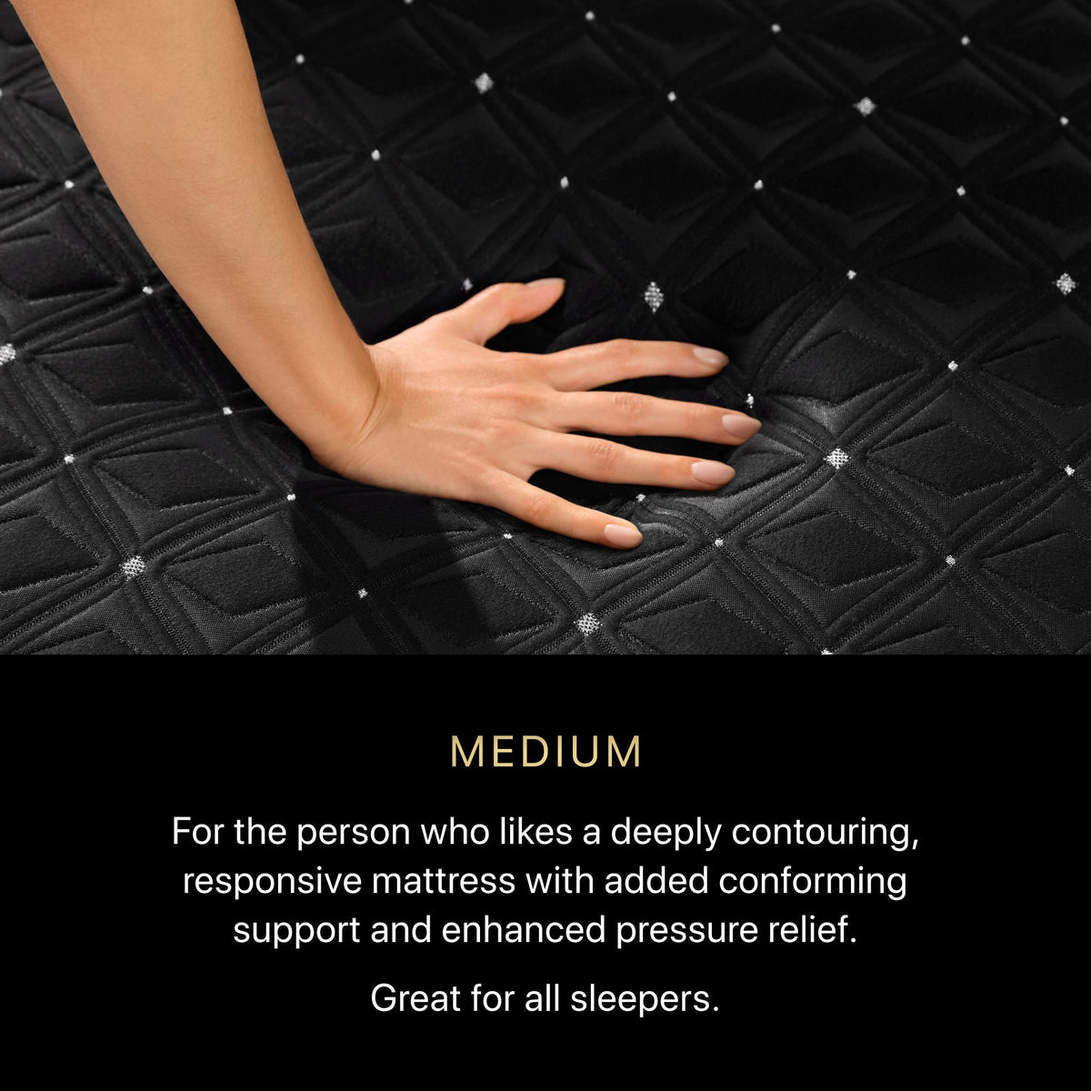 Beautyrest Black Hybrid Series Three Medium Mattress - Prioka