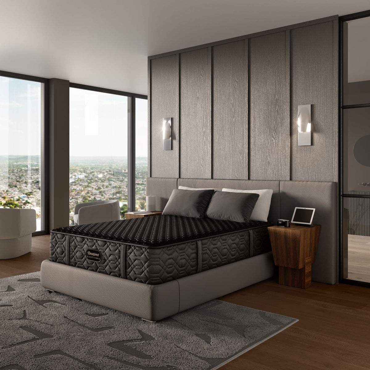 Beautyrest Black® Hybrid Series Three Plush Mattress - Prioka