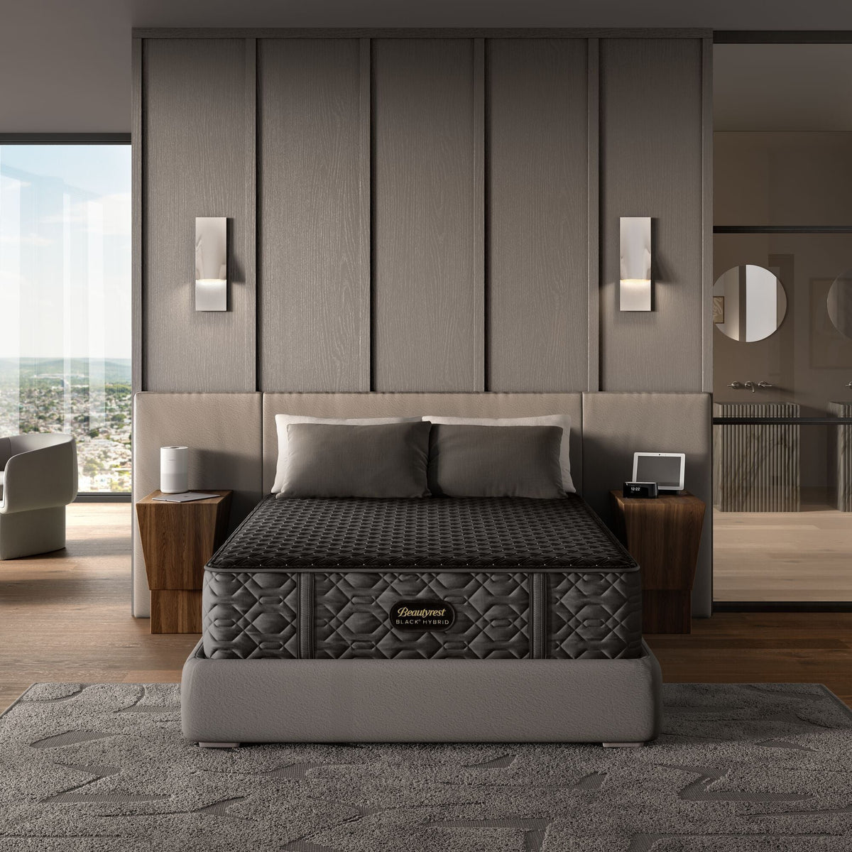 Beautyrest Black® Hybrid Series Three Plush Mattress - Prioka