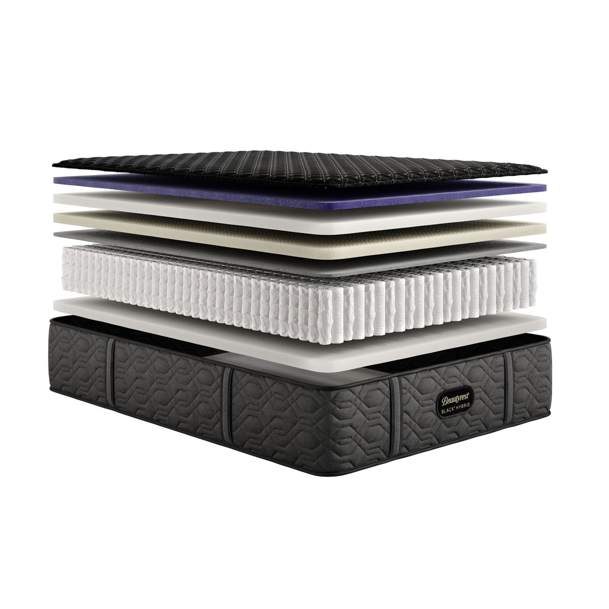 Beautyrest Black® Hybrid Series Three Plush Mattress - Prioka