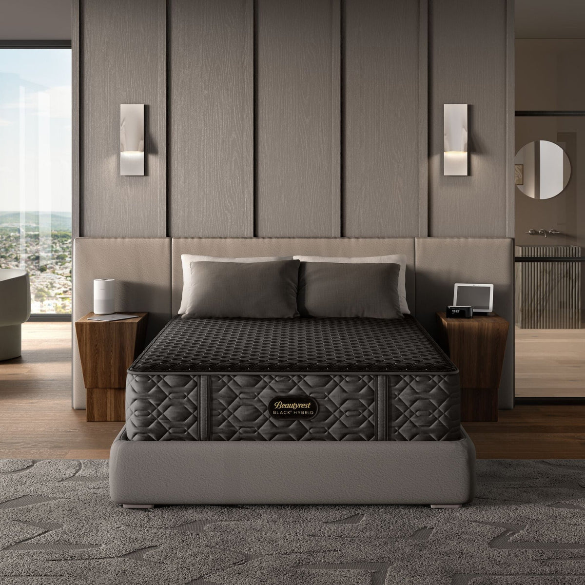 Beautyrest Black® Hybrid Series Three Plush Mattress - Prioka