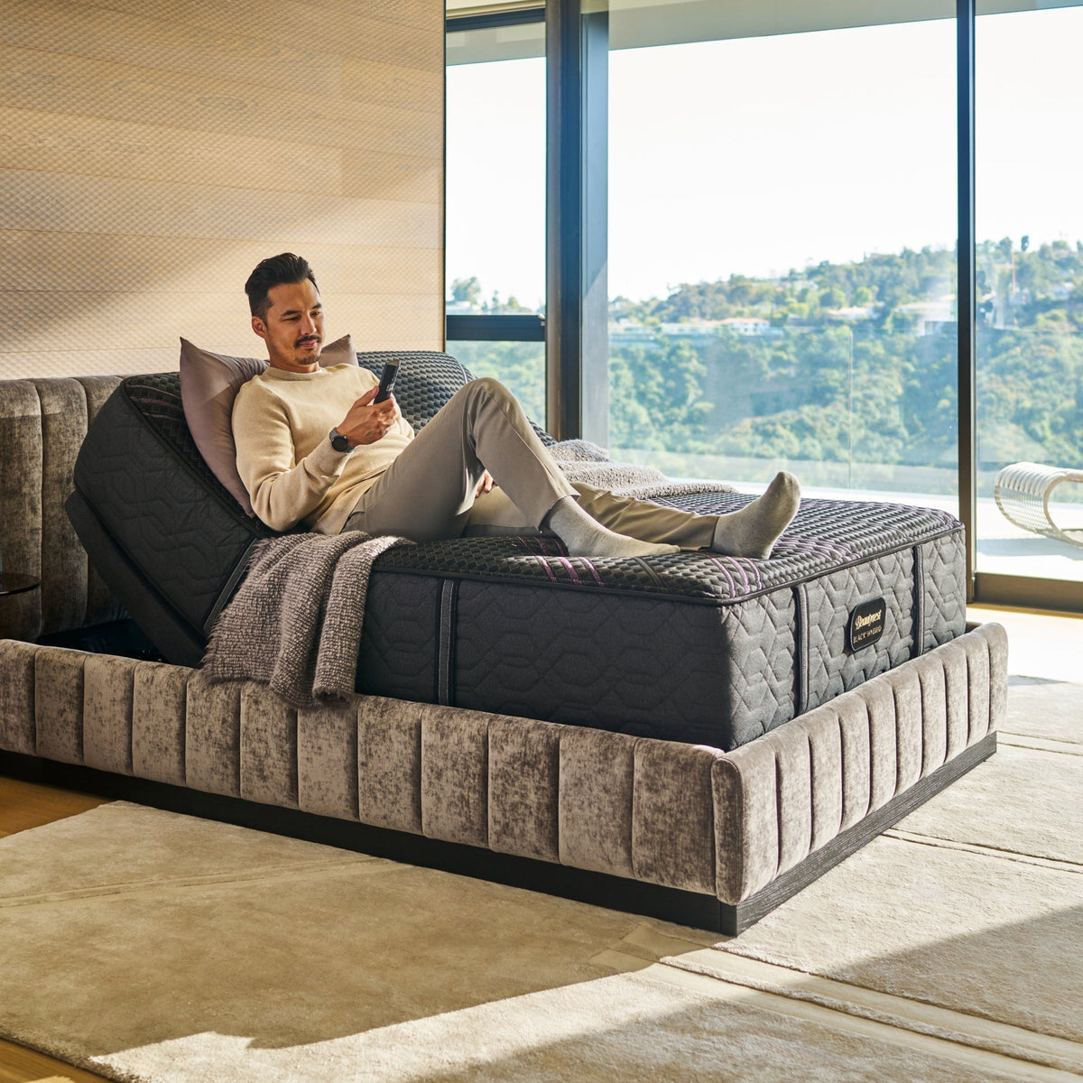 Beautyrest Black® Hybrid Series Two Medium Apex Top Mattress - Prioka