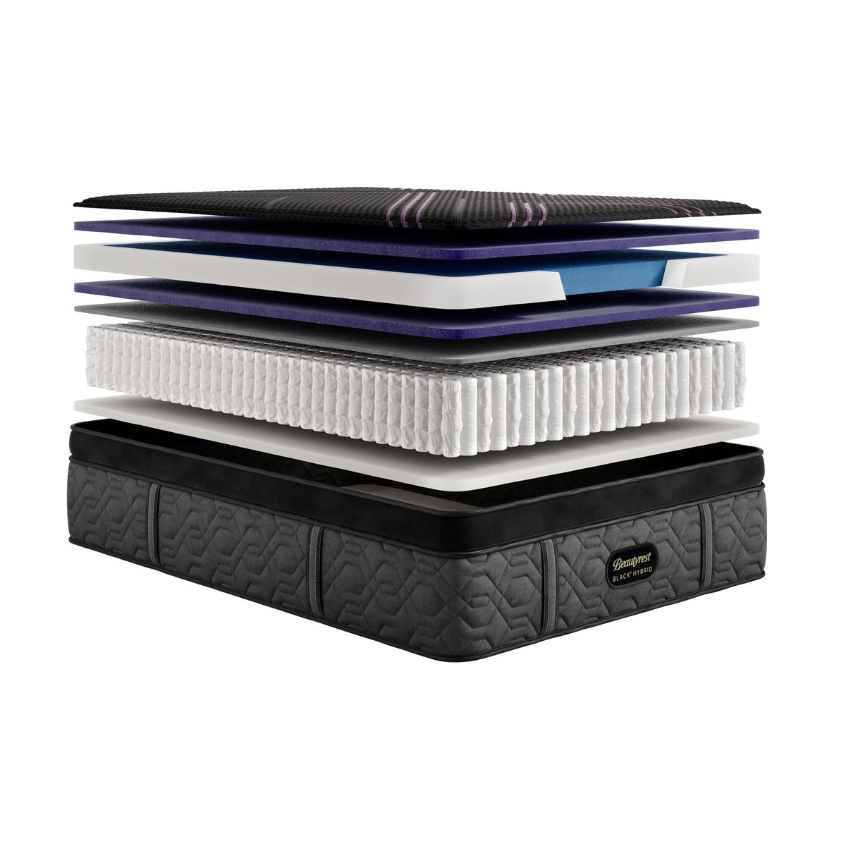 Beautyrest Black® Hybrid Series Two Medium Apex Top Mattress - Prioka