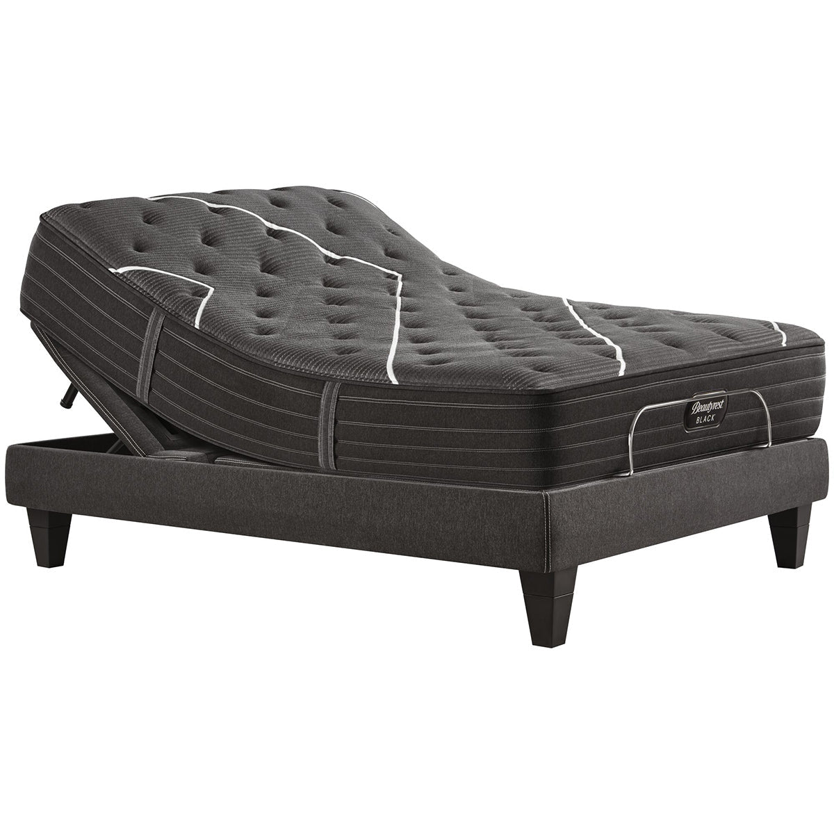 Beautyrest Black™ Luxury Smart Adjustable Base – High-Performance Zero-Clearance Foundation with Comprehensive Massage Therapy, Alexa/Google Voice Control, and Extension Deck Technology - Prioka