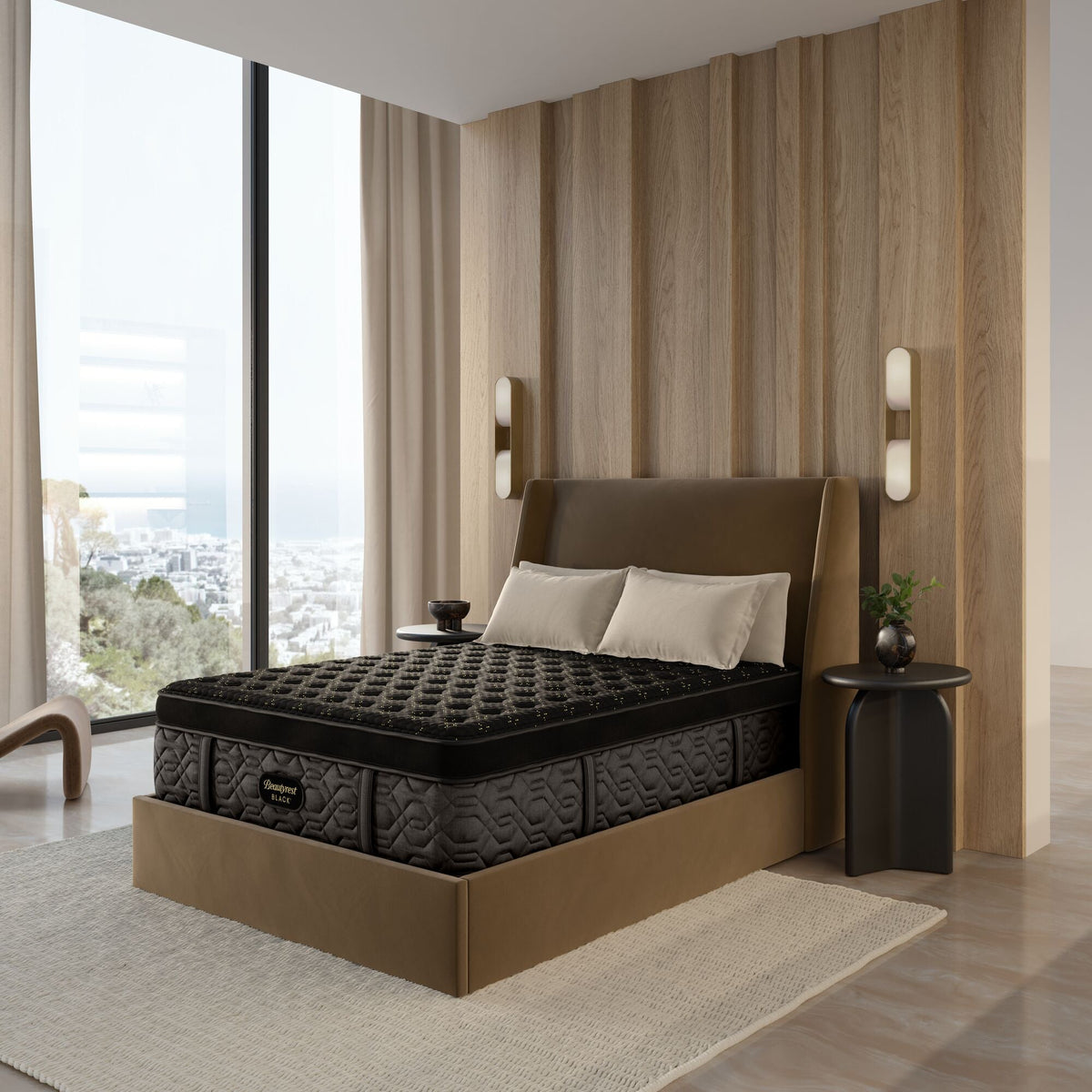 Beautyrest Black® Series Four 17.5" Firm Pillow Top Mattress - Prioka