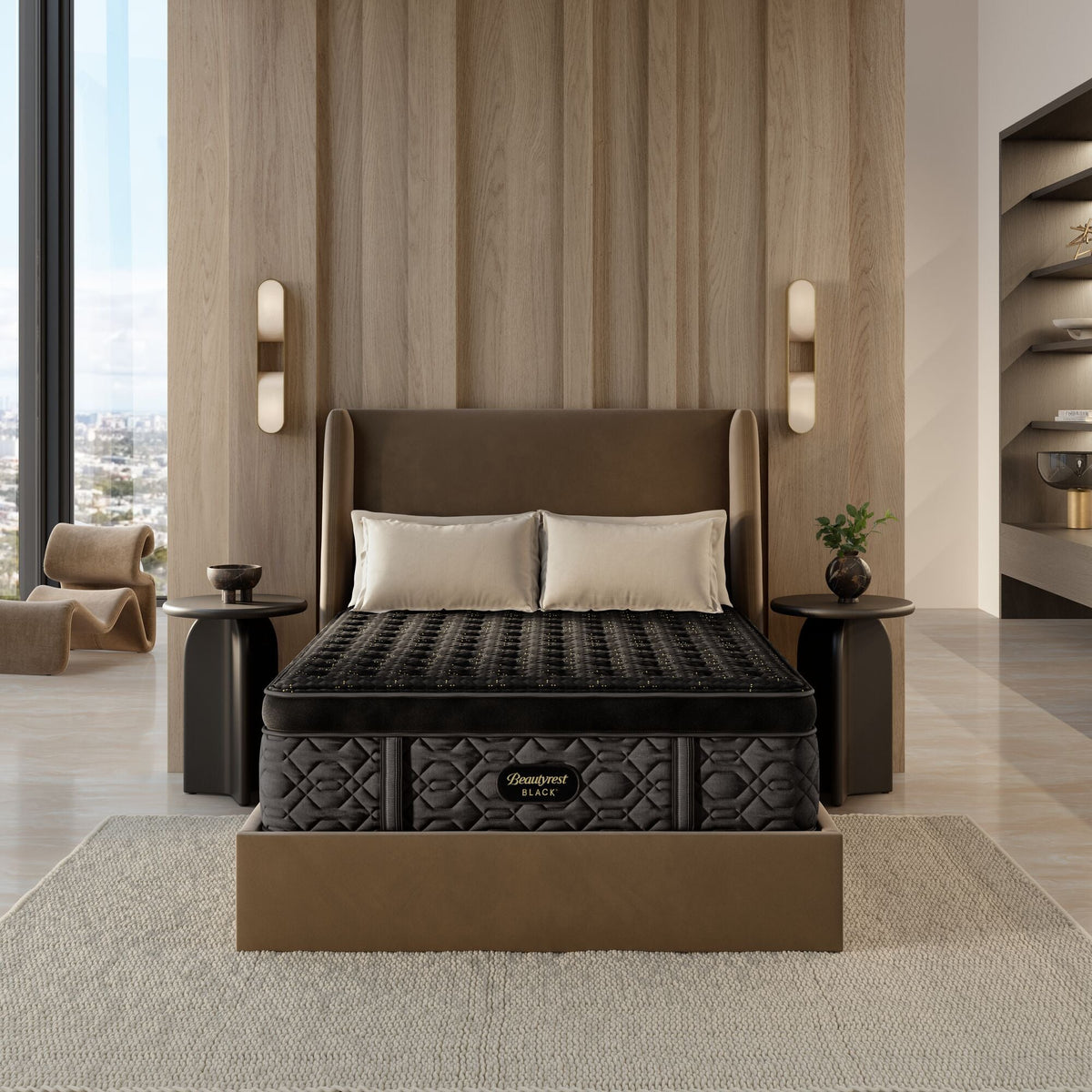 Beautyrest Black® Series Four 17.5" Firm Pillow Top Mattress - Prioka