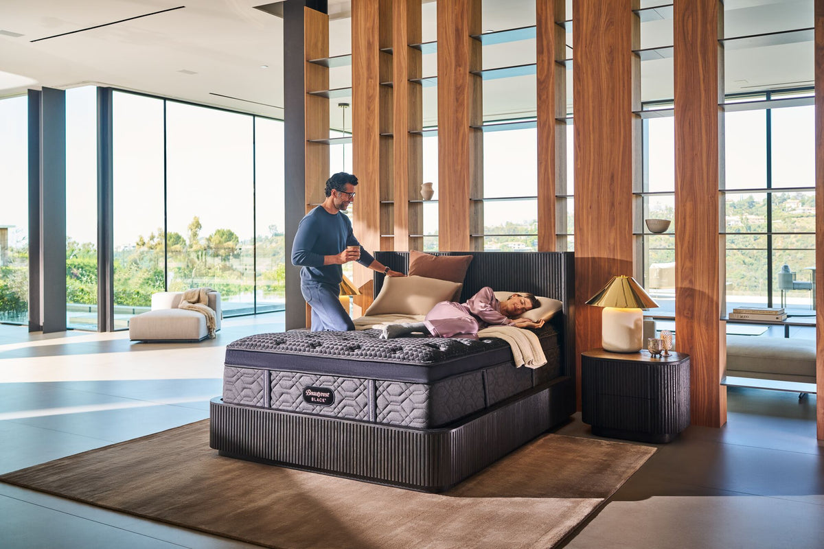 Beautyrest Black® Series Four 17.5" Medium Pillow Top Mattress - Prioka