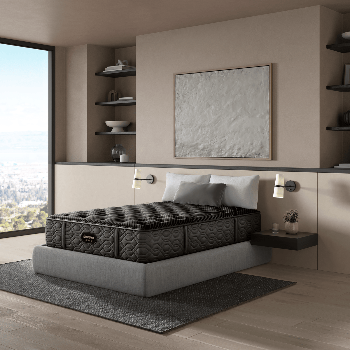 Beautyrest Black® Series One 14.25" Medium Mattress - Prioka