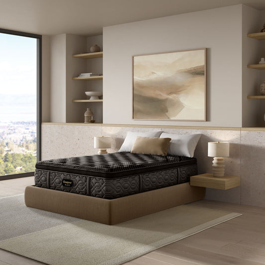 Beautyrest Black® Series One 14.5" Plush Pillow Top Mattress - Prioka