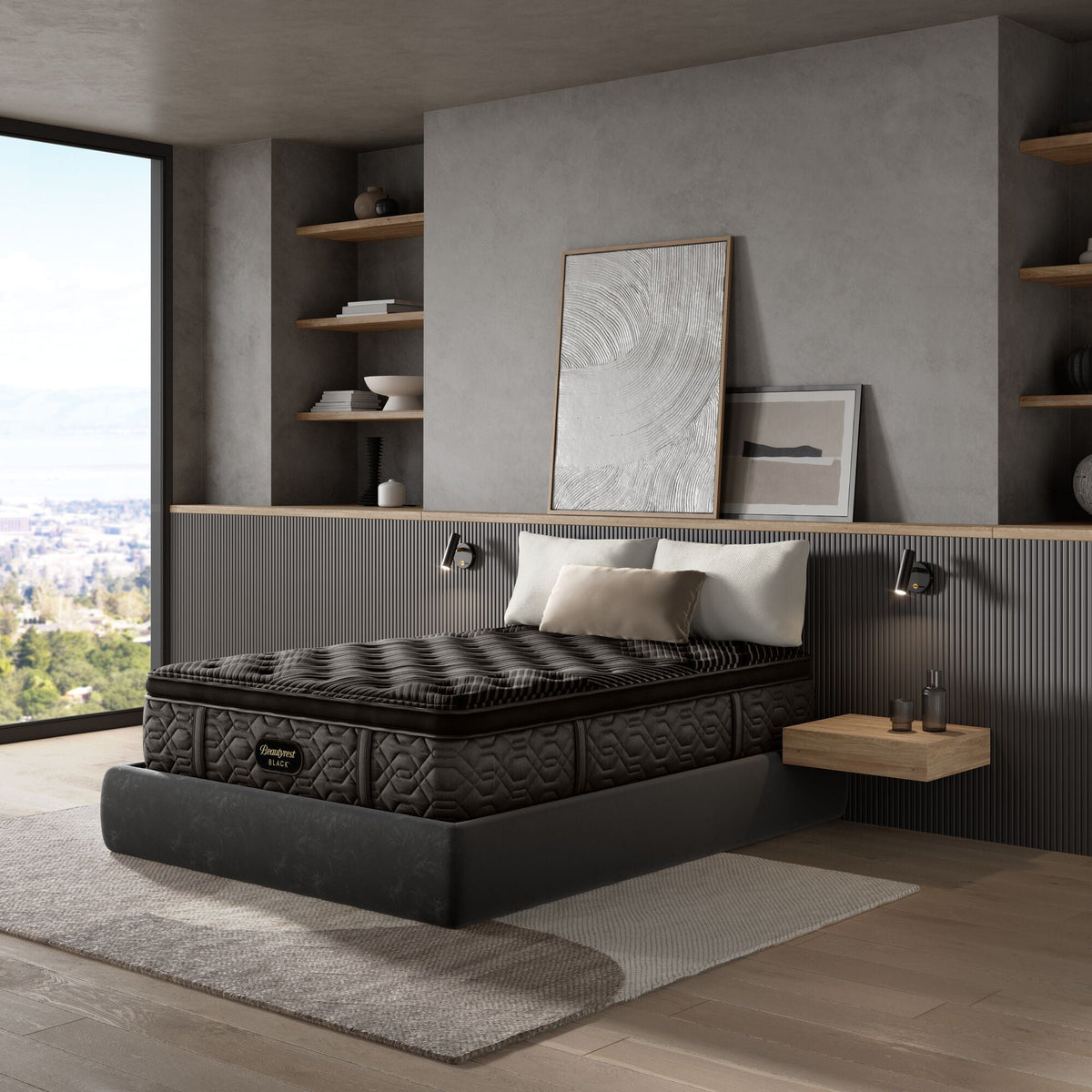 Beautyrest Black® Series One 14.75" Medium Pillow Top Mattress - Prioka