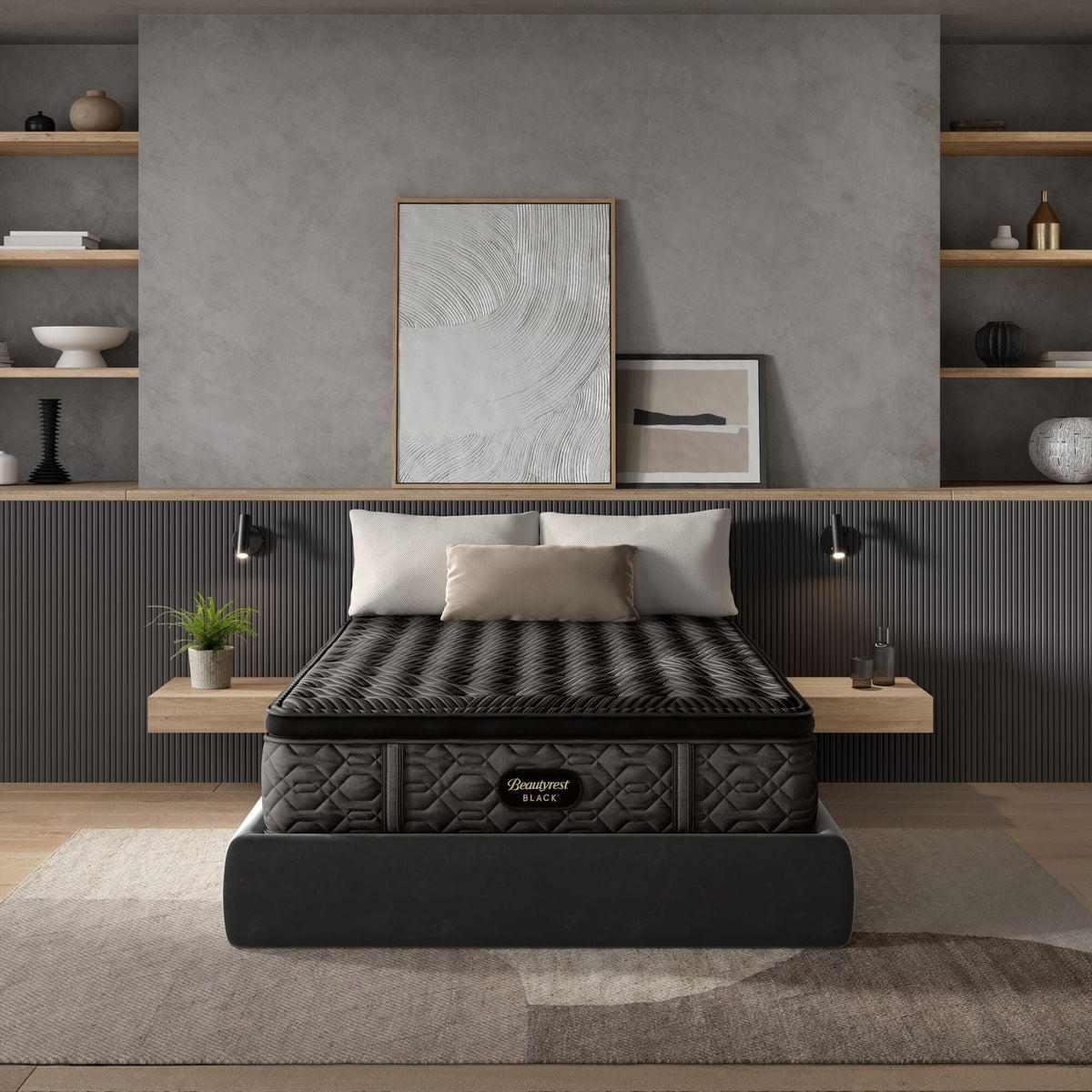 Beautyrest Black® Series One 14.75" Medium Pillow Top Mattress - Prioka