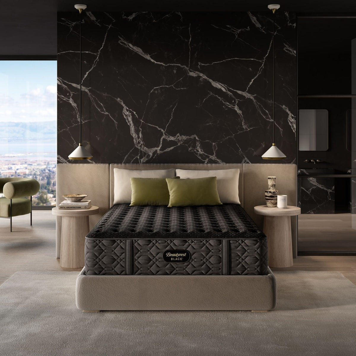 Beautyrest Black® Series Three 15" Firm Mattress - Prioka