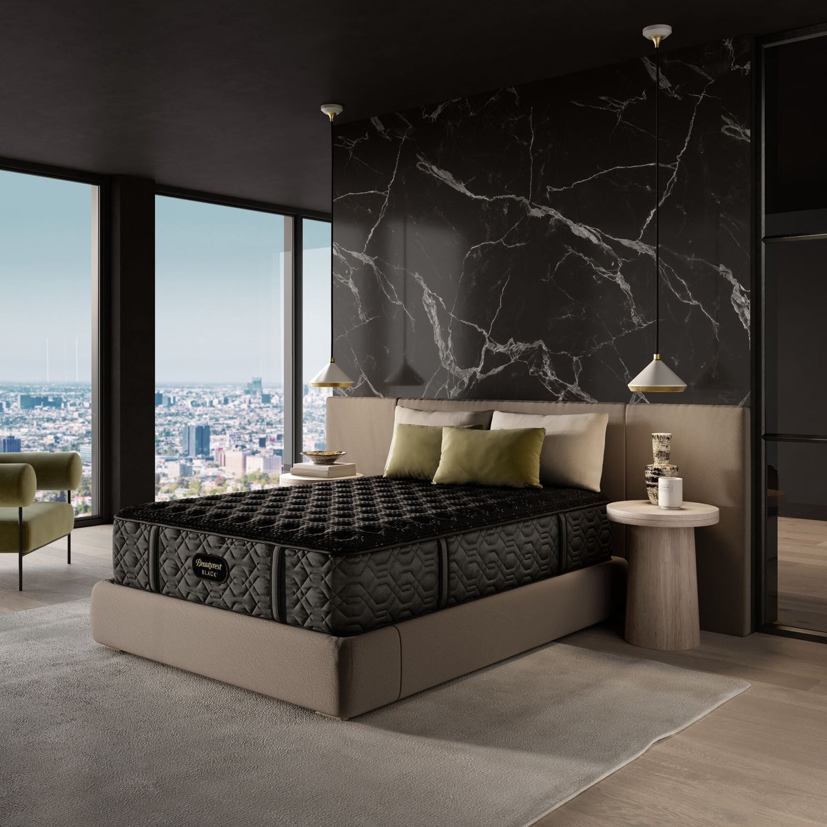 Beautyrest Black® Series Three 15" Firm Mattress - Prioka