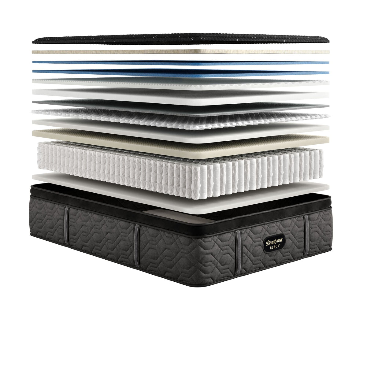 Beautyrest Black® Series Three 16.5" Firm Pillow Top Mattress - Prioka