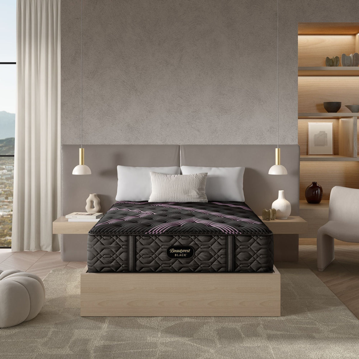 Beautyrest Black® Series Two 14.25" Firm Mattress - Prioka