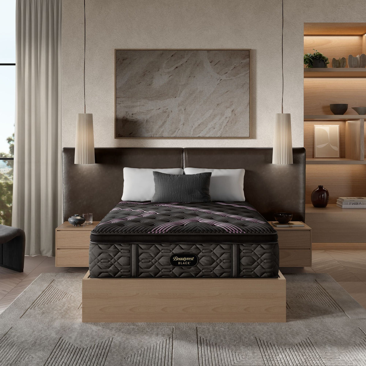 Beautyrest Black® Series Two 16.25" Plush Pillow Top Mattress - Prioka