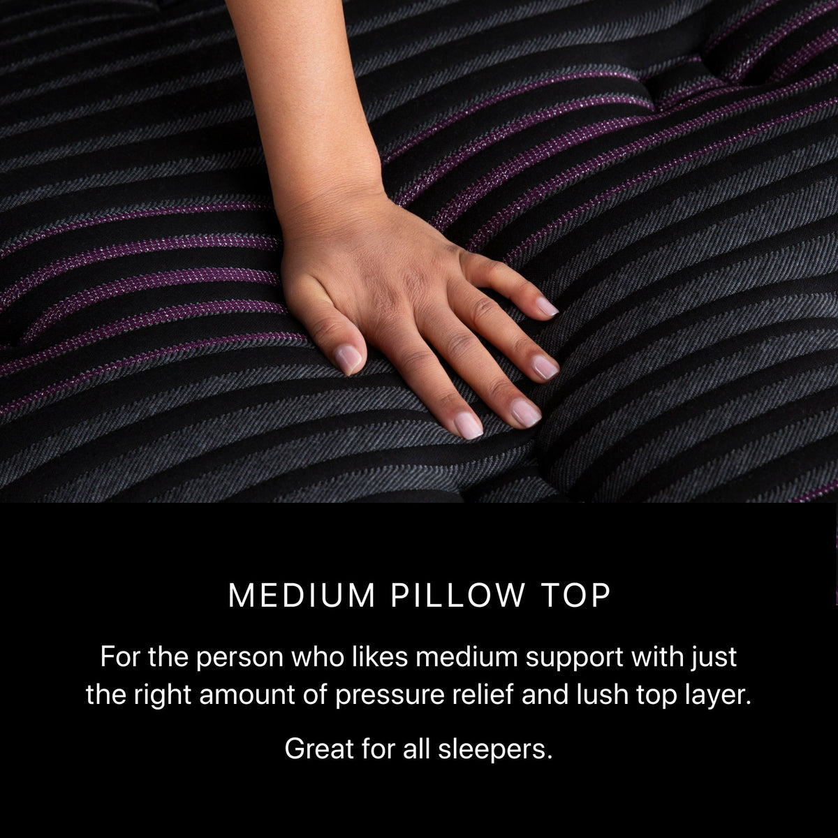 Beautyrest Black® Series Two 16.5" Medium Pillow Top Mattress - Prioka