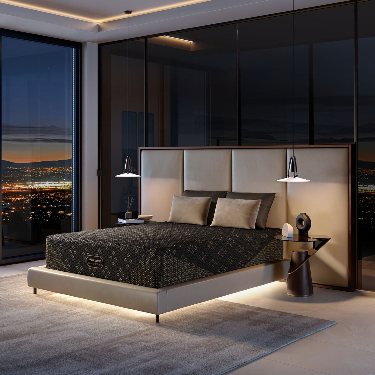 Beautyrest Black XCS Series Four Firm Hybrid Mattress - Prioka