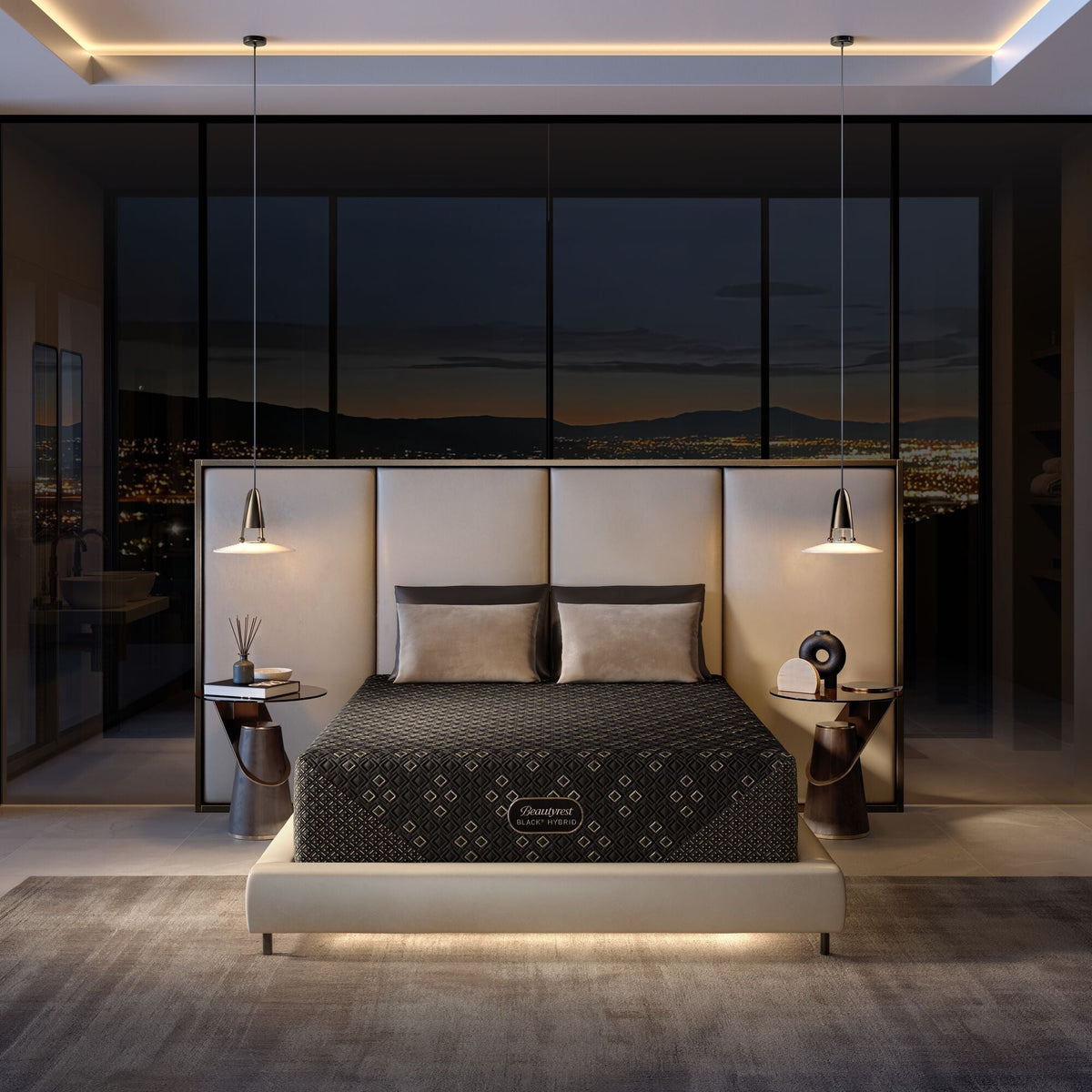 Beautyrest Black XCS Series Four Firm Hybrid Mattress - Prioka