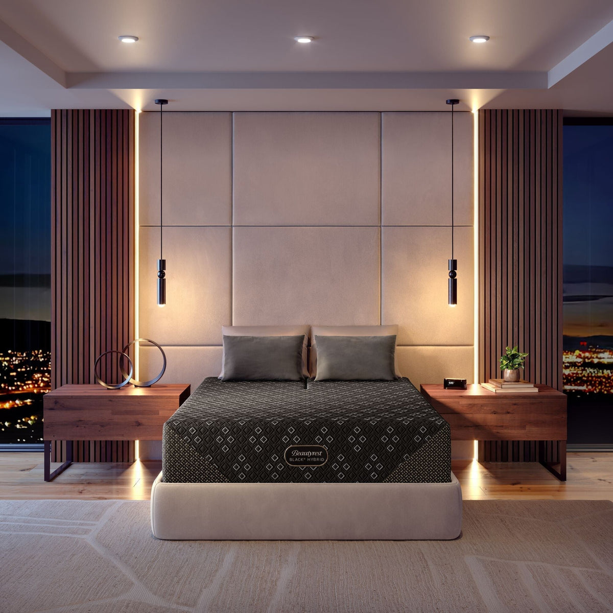 Beautyrest Black XCS Series Three Firm Hybrid Mattress - Prioka
