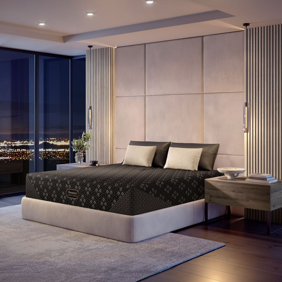 Beautyrest Black XCS Series Three Plush Hybrid Mattress - Prioka