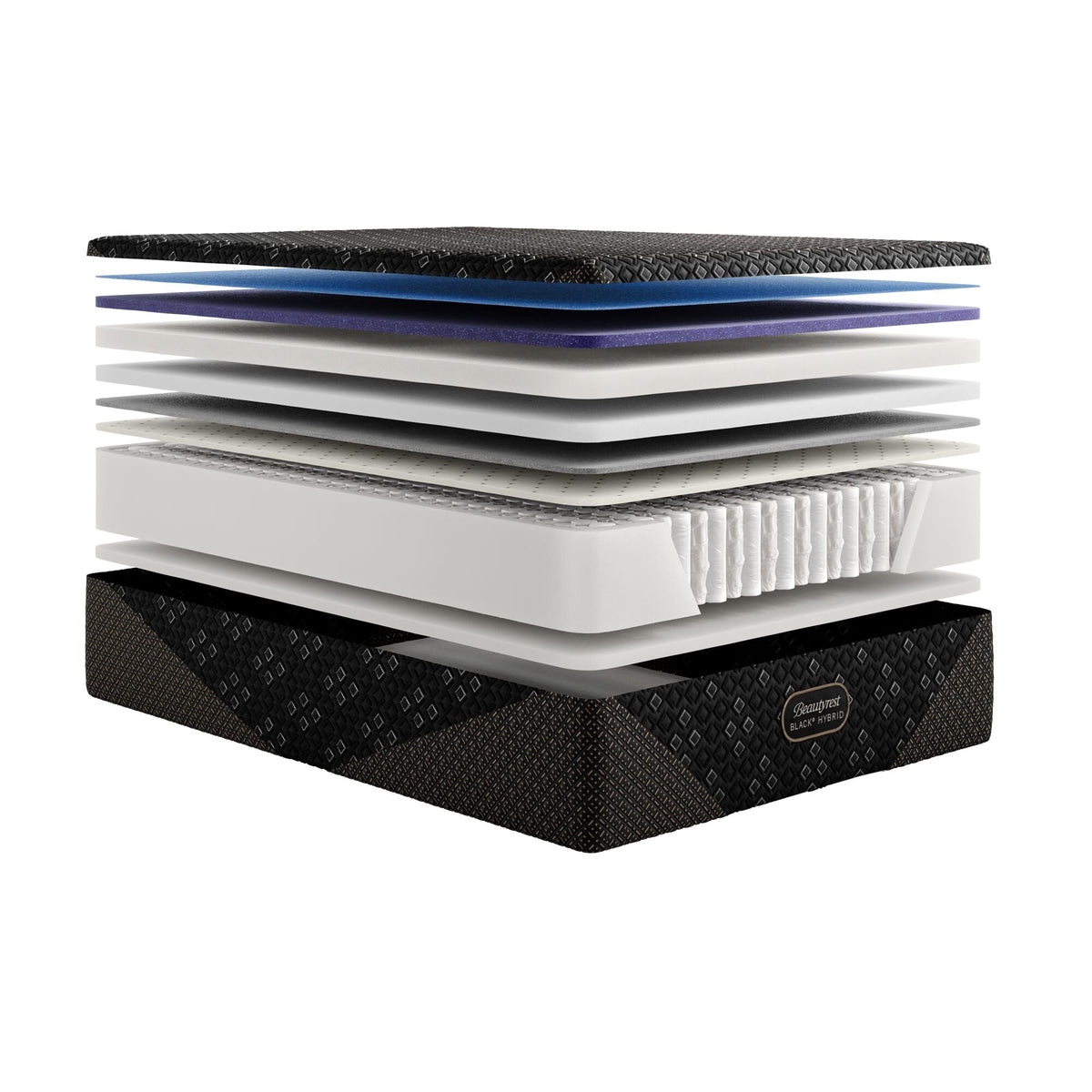 Beautyrest Black XCS Series Three Plush Hybrid Mattress - Prioka