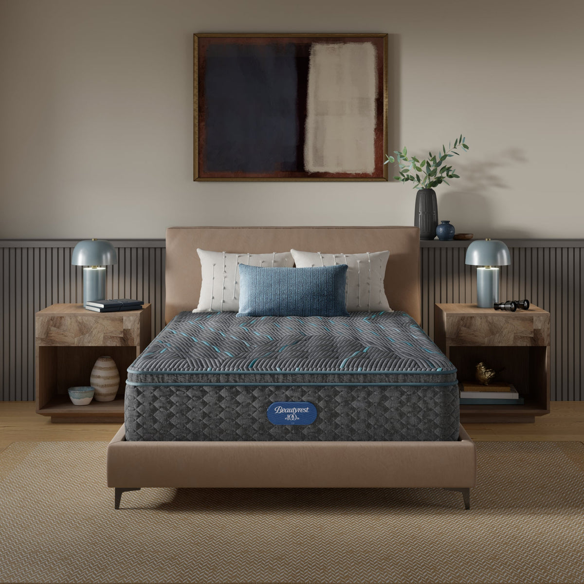 Beautyrest Core Level Two Medium-Firm Pillow Top Mattress - Prioka