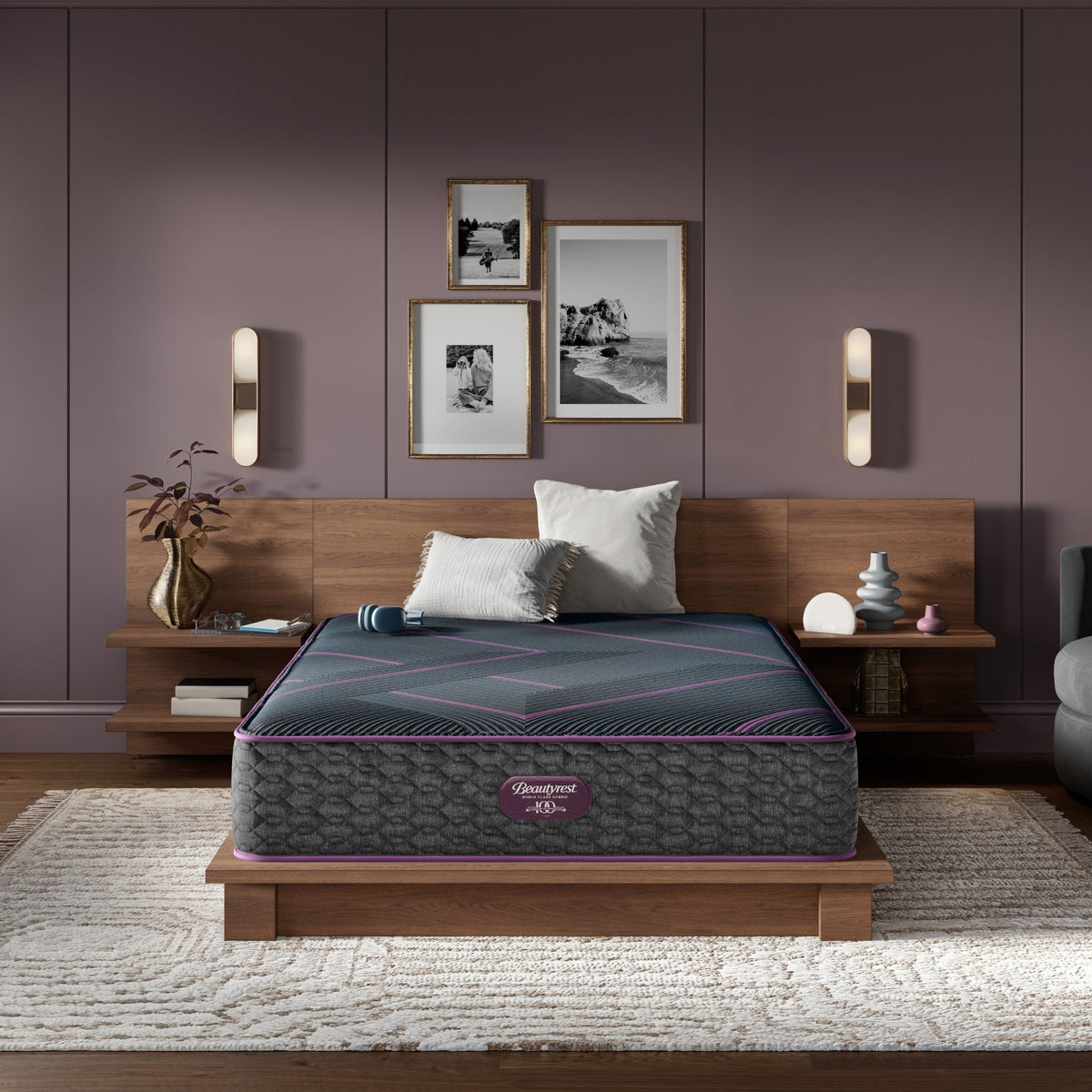 Beautyrest World Class Hybrid Level Three Firm 13" Mattress - Prioka