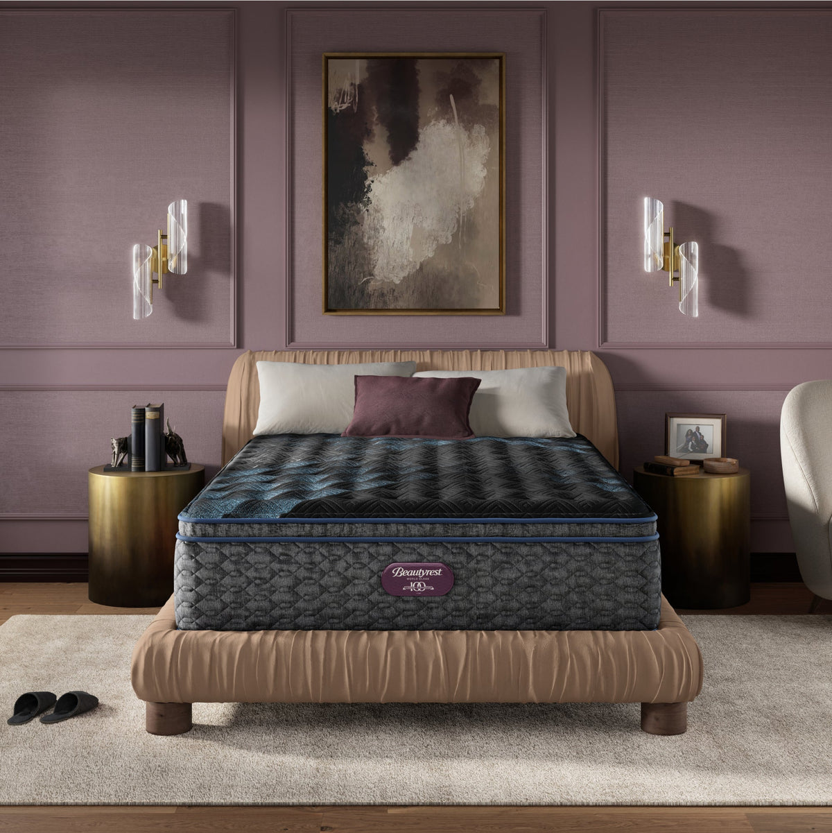 Beautyrest World Class™ Level 4 Firm Pillow Top Mattress - Prioka