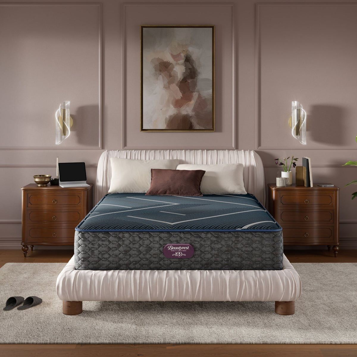 Beautyrest World Class™ Level 4 Hybrid Firm Mattress - Prioka