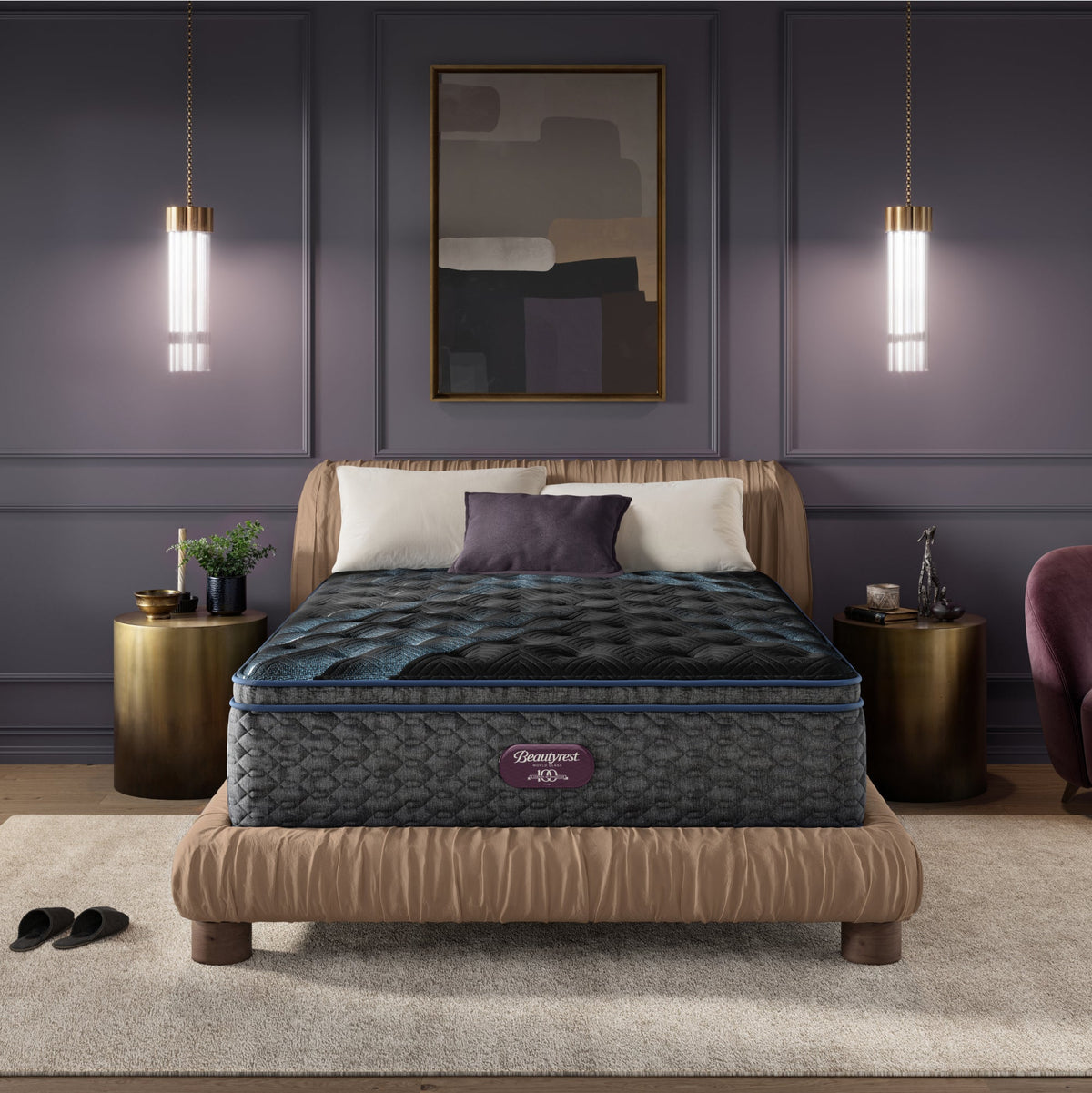 Beautyrest World Class™ Level 4 Plush Pillow Top Mattress - Prioka