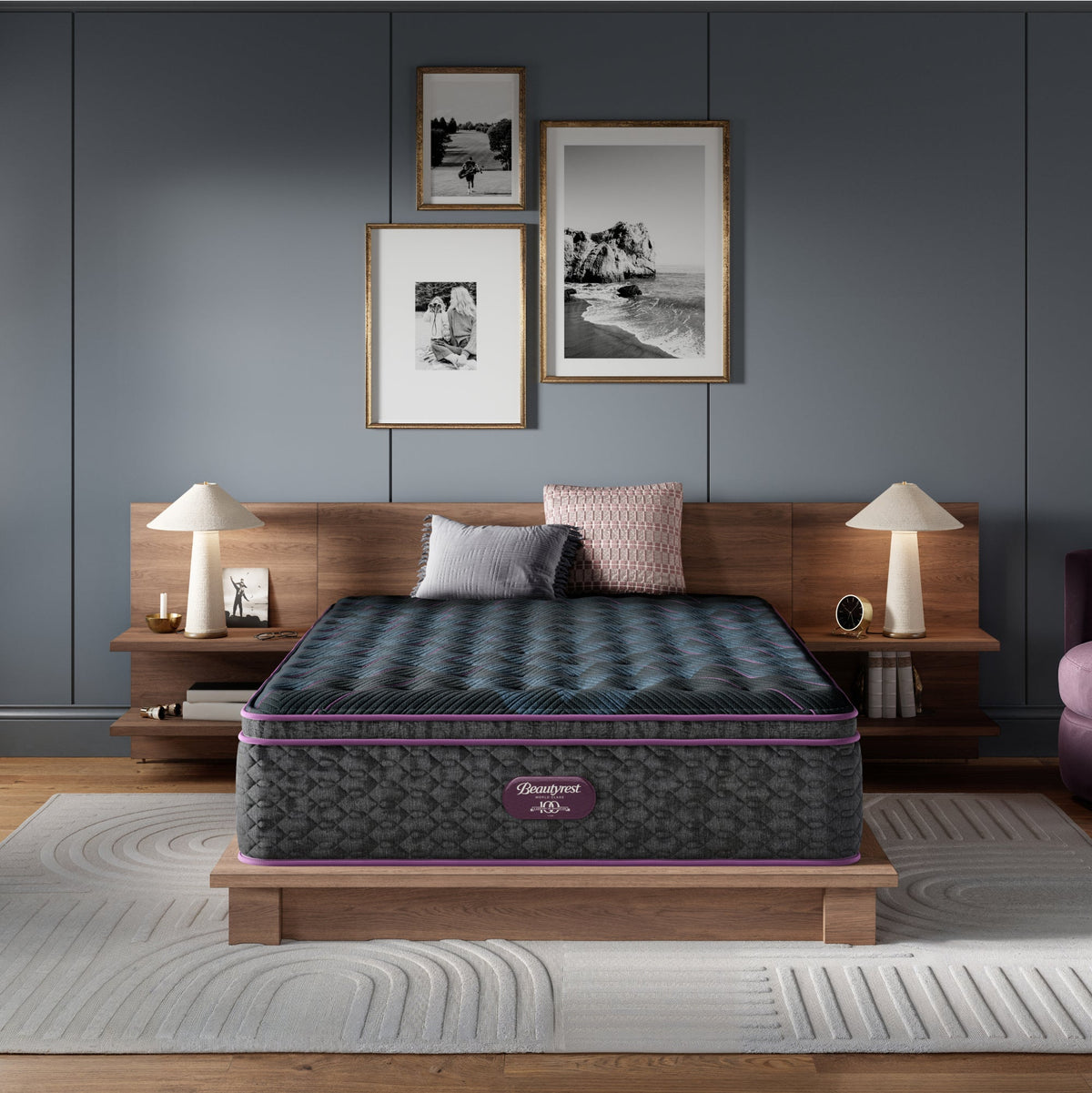 Beautyrest World Class Level Three Medium Pillow Top Mattress - Prioka